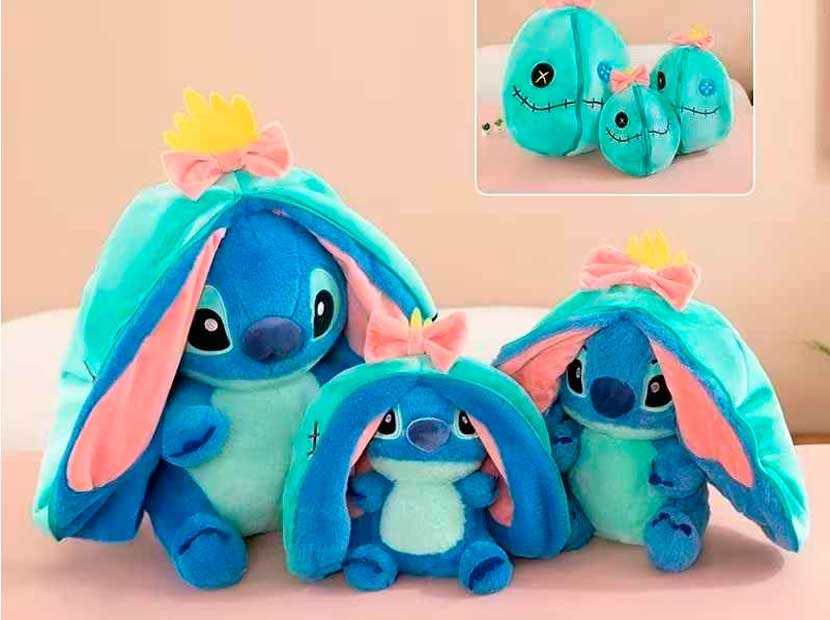 PELUCHE STITCH CON TRAPO 20CM 23856-