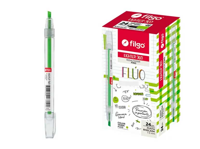 SL300-204-RESALTADOR FINO FILGO VERDE