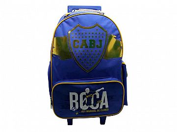 BO486-MOCHILA CARRO BOCA JUNIORS 18