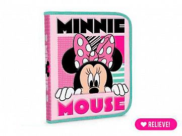 0501-11-CARTUCHERA 1P MINNIE EFECTO RELIEVE MATE