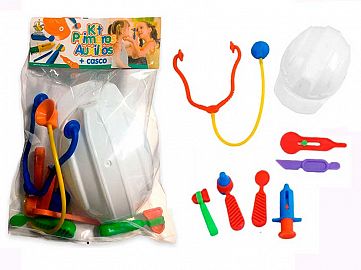 0267-KIT DOCTOR CON CASCO EN BOLSA