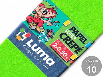 CREPE VERDE MANZANA LUMA 2M X 50CM 60-17-