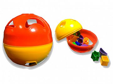 401-PELOTA C/ENCASTRES 15CM.