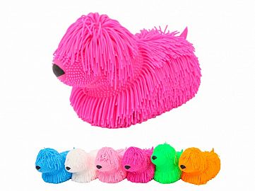 82937-SQUISHY PERRO LANUDO 20CM ASX-72