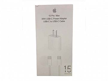 35W CARGADOR IPHONE TIPO C-TIPO C CABEZAL+CABLE