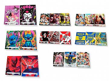 SEPARADORES PREMIUM X6 180GR PAPEL ILUSTRAC.BRILL.