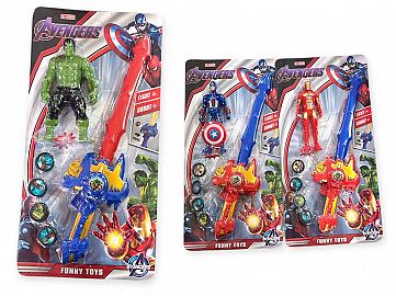 HEROES CON ESPADA EN BLISTER
