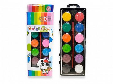 IL3303-ACUARELAS X12 E/ESTUCHE 22CM 514530-