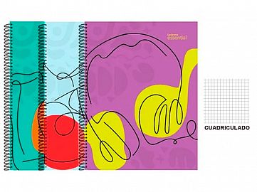 104648-CUAD-ESSENTIAL MIX CUADRICUL UNIV.80H 22X29