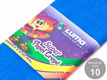 CREPE AZUL LUMA 2M X 50CM 60-05-