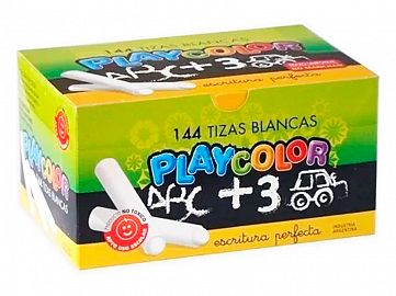 82001-TIZAS BLANCAS X144 PLAYCOLOR