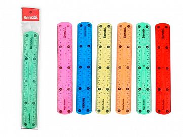 FLEX 20CM REGLA FLEXIBLE 15321-IL0303- SF20-PVC