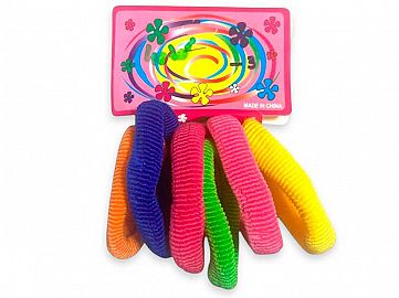 COLITASX6 GRANDES COLORES C/AMARILLO 1534-3 6CM