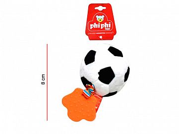 8690-PELOTA CON VIBRACION Y SONAJERO 8CM