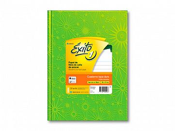 22907-CUAD.EXITO E1 50HR VERDE MANZANA 100943-