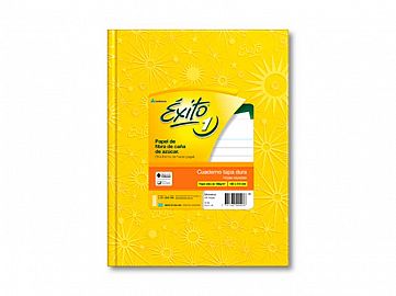 42007-CUAD.EXITO E1 50HR AMARILLO 100982-