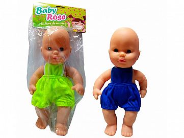 TU BEBE CON SEXO 30CM BABY ROSE PLASTISOL 249-