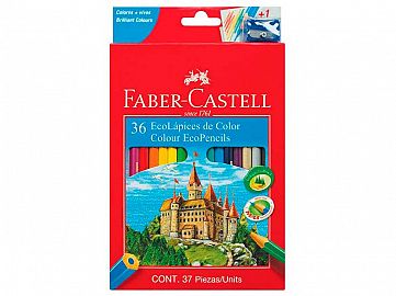 FABER 36 LAPICES DE COLORES 7336- 120136E 212036-