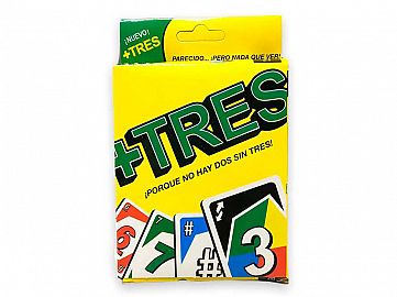 TRES JUEGO DE NAIPES