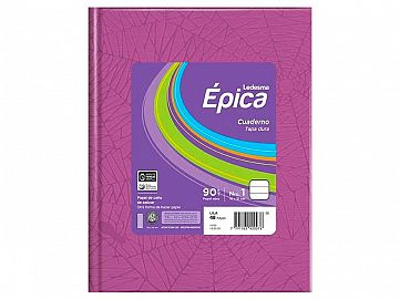 105852-CUADERNO Nº3 EPICA LILA 48HR FORRADO