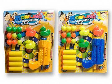 12000-PISTOLA POPO LANZAPELOTA DARDOS PATOS 46865-
