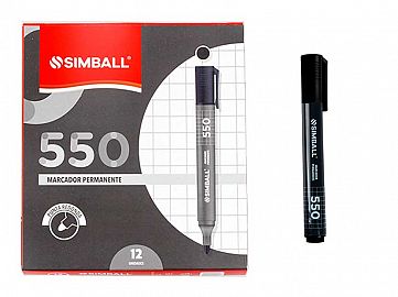 550-MARC. SIMBALL NEGRO PERMANENTE PTA.REDONDA