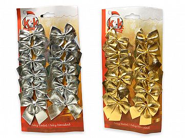 NS056337-MOÑOS X12 ORO/PLATA 6CM