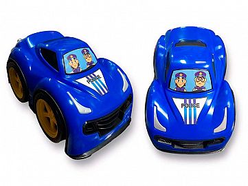 252-AUTO SUPERCAR POLICIAL 35CM