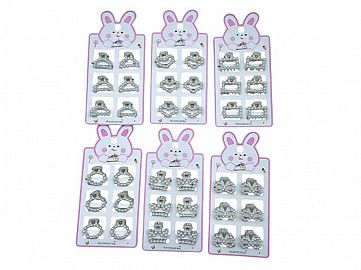 BROCHES CHICOS PERLAS X 6 PCS 1782-2