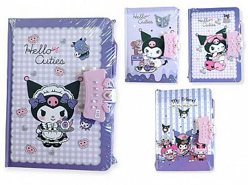 6817-10-CUADERNO KUROMI A5 C/CÓDIGO Y BIROME