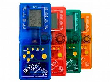 BRICK TETRIS TRANSPARENTE GRANDE 18,5CM DO1038-