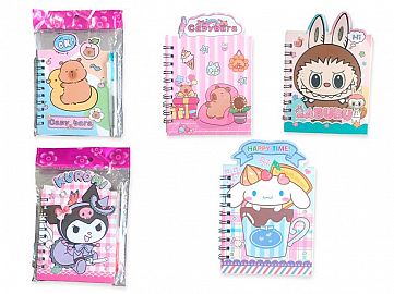 DD-80104-LIBRETITAS PERSONAJES 13X9CM