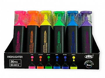 RESALTADOR CUERPO NEGRO BX-8012 130149-ST43534-