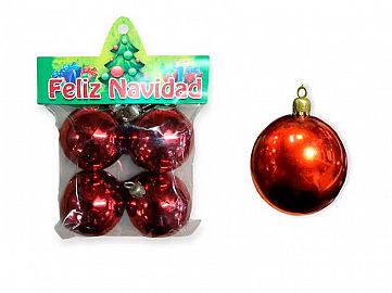 G5 X4 ROJO GLOBOS Nº5 103-60050B-006