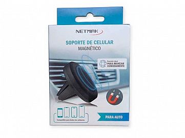 NETMAK SOPORTE AUTO MAGNETICO VENTILACION