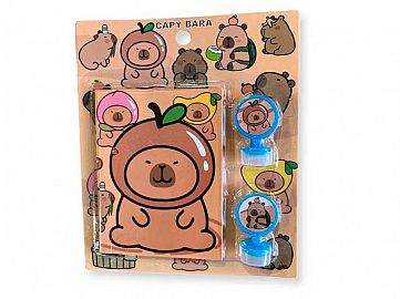 SELLOS CON ANOTADOR CAPIBARA 9192-5